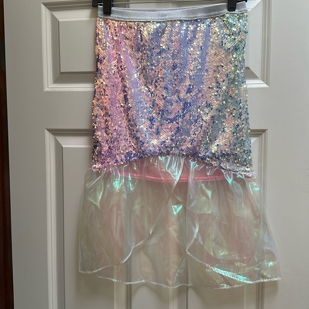 Girls glitter skirt